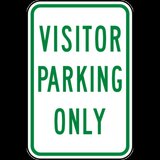 Visitor Parking Only Sign